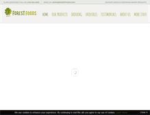 Tablet Screenshot of forestfoods.com